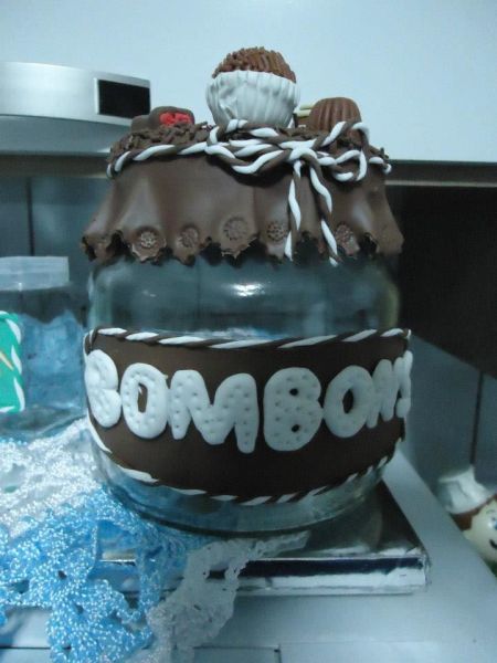 Vidro de Bombom